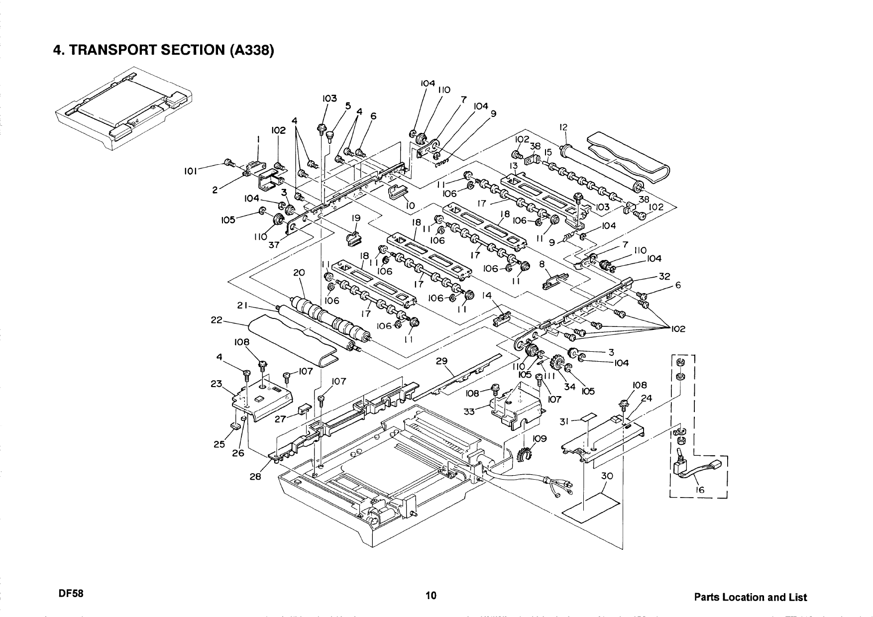 RICOH Options A338 DF58 Parts Catalog PDF download-5